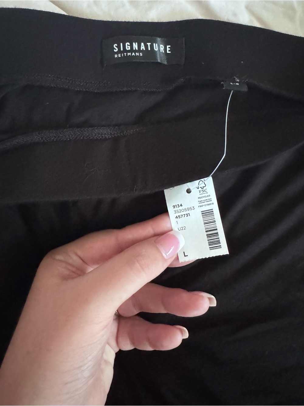 BNWT Signature Reitmans Black Maxi Skirt